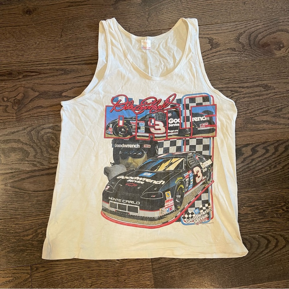 Vintage Dale Earnhardt Nascar Tank Top